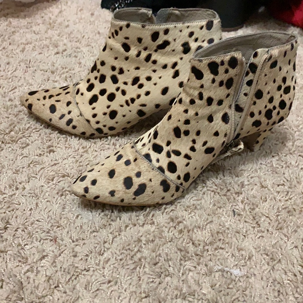 Matisse Leather Fur Bootie